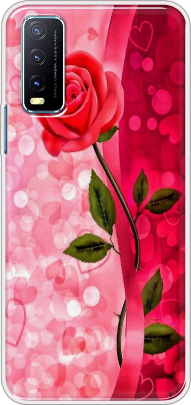 Hansviprint Back Cover for Vivo Y20A ,Vivo Y20i ,Vivo Y20  (Multicolor, Grip Case, Silicon)