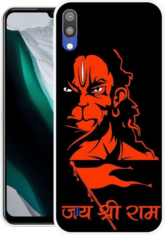 NEVYZAP Back Cover for Samsung Galaxy A01  (Black, Orange, Grip Case, Silicon, Pack of: 1)