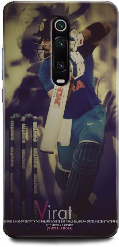 INTELLIZE Back Cover for Redmi K20/MZB7755IN Virat Kohli,Printed  (Multicolor, Shock Proof, Pack of: 1)