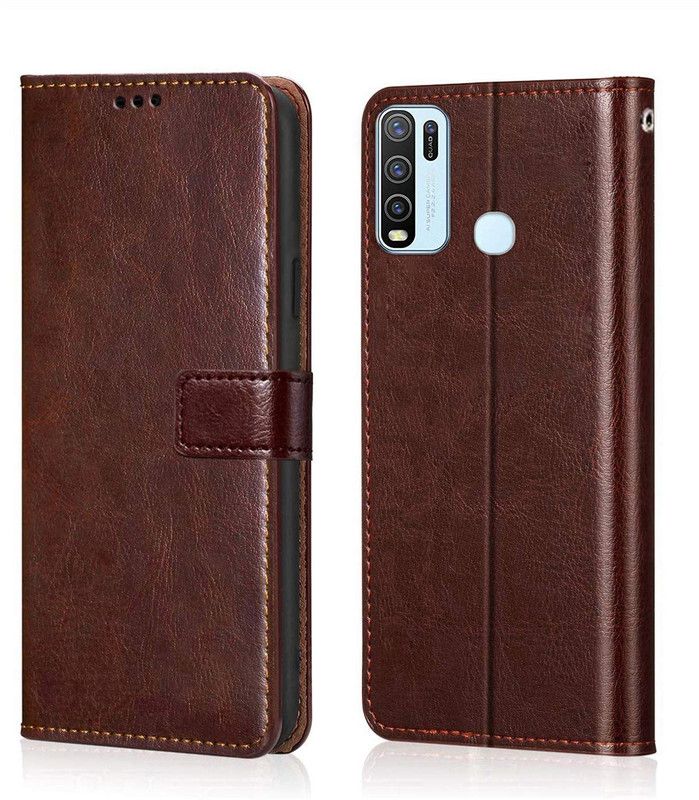 TROOZ Back Cover for Vivo Y50  (Brown, Pack of: 1)