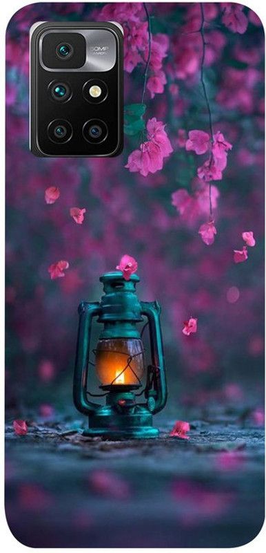 Skyhawk Back Cover for Redmi 10 Prime  (Pink, Blue, Waterproof, Silicon, Pack of: 1)