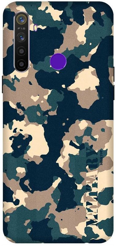 SSMORYA Back Cover for Realme Narzo 10 (Army Uniform) Printed Back Cover  (Multicolor, Waterproof, Pack of: 1)