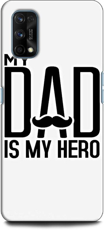 Afterglow Back Cover for Realme 7 Pro MY DAD IS MY HERO, MY DAD, I LOVE MY DAD, LOVE, PARENTS  (Multicolor, Shock Proof, Pack of: 1)