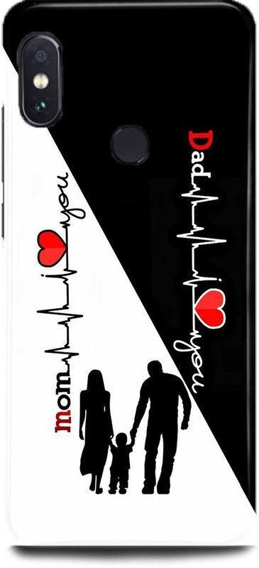 MP ARIES MOBILE COVER Back Cover for Mi A2/MZB6439IN,MOTHER, MAA, FATHER, LIFE LINE, I LOVE MY MOM DAD  (Multicolor, Hard Case, Pack of: 1)