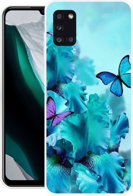BLUEBUG Back Cover for Samsung Galaxy A31  (Multicolor, Silicon, Pack of: 1)