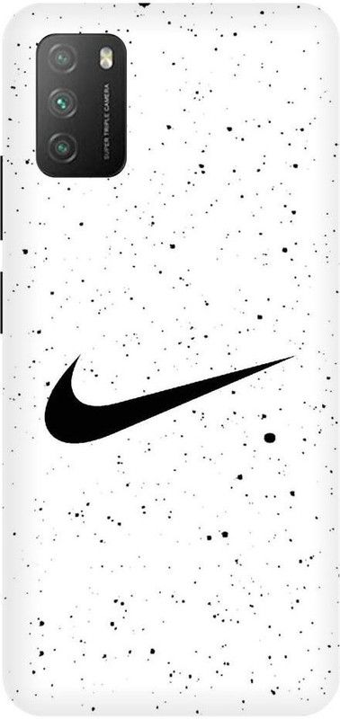 URCHIN Back Cover for Poco M3 Nike, Nike logo, Tropical, Floral, Design, Cool  (Multicolor, Shock Proof, Pack of: 1)