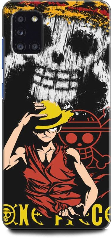 Afterglow Back Cover for SAMSUNG Galaxy A31 LUFFY, MONKEY D LUFFY, ONE PIECE, ANIME, YELLOW, FUNNY, CARTOON  (Multicolor, Shock Proof)