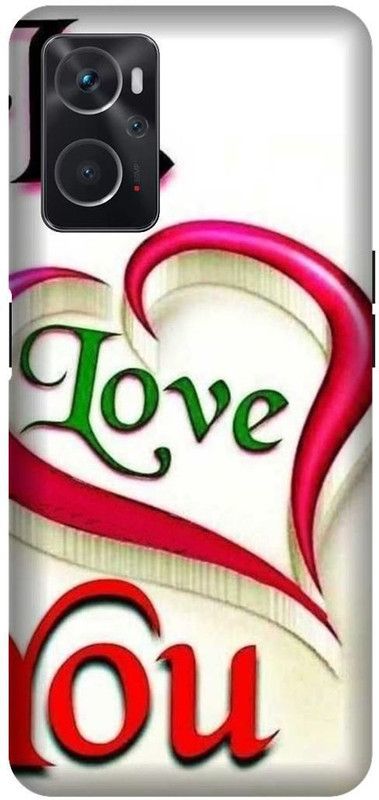 PHONE WALEY.COM Back Cover for OPPO A96 , CPH2333 , Flower, Red Roses,Abstract,Texture,Colourful Love Couples,Printed  (Red, Hard Case, Pack of: 1)
