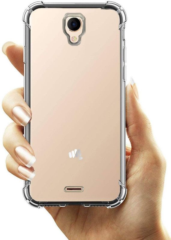 Druthers Bumper Case for Micromax Bharat 4  (Transparent, Flexible, Silicon, Pack of: 1)