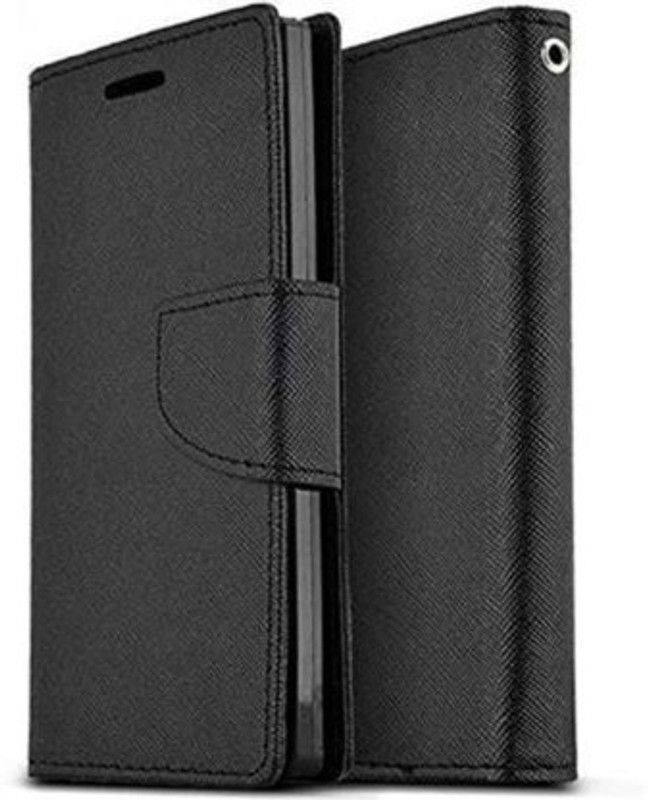 masque Flip Cover for Realme C35  (Black, Cases with Holder, Pack of: 1)