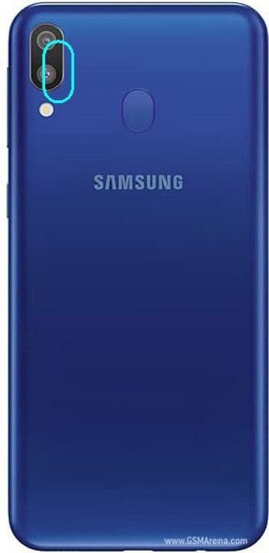HEAVIN Back Camera Lens Glass Protector for Samsung Galaxy M11  (Pack of: 2)