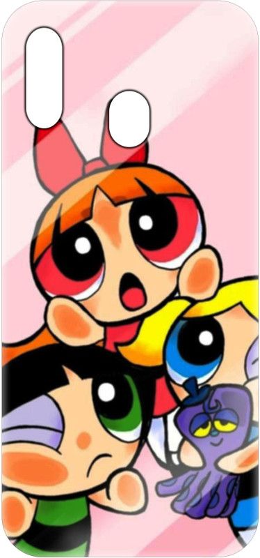 #Uncultured Back Cover for Samsung Galaxy A20, Samsung Galaxy A30, Samsung Galaxy M10S - PowerPuff Girls Print  (Multicolor, Hard Case, Pack of: 1)