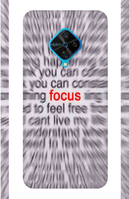 Inkzz Focus Mobile Skin - Only Back for Vivo S1 Pro Mobile Skin  (Multicolor)