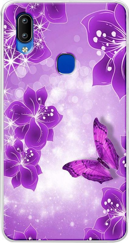 Smart Fly Back Cover for Vivo Y91  (Multicolor, Grip Case, Silicon, Pack of: 1)