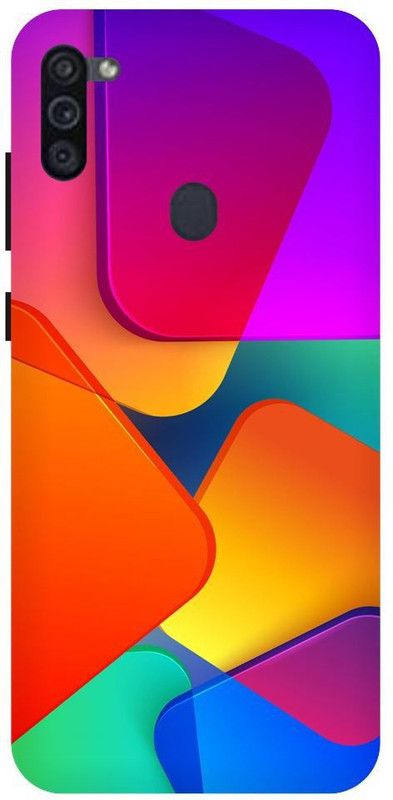 URCHIN Back Cover for Samsung M11 colourfull, Abstract, Pattern, Colour  (Multicolor, Shock Proof, Pack of: 1)