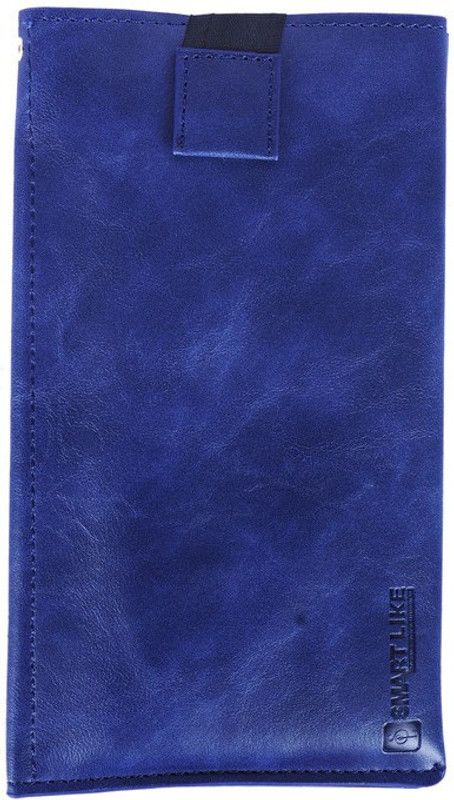 Elica Pouch for vivo 1820  (Blue, Holster, Pack of: 1)
