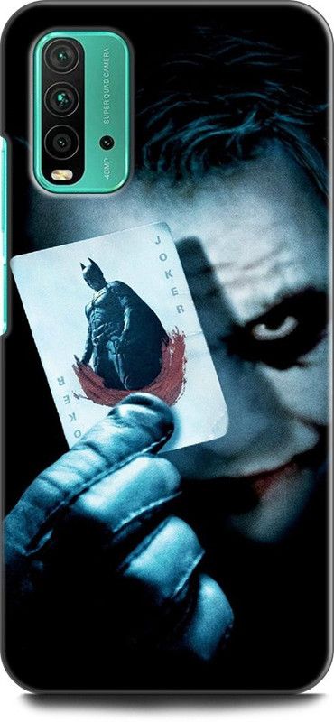 INDICRAFT Back Cover for REDMI 9 Power JOKER, BATMAN, FACE, DARK KNIGHT, WHY SO SERIOUS  (Multicolor, Dual Protection, Pack of: 1)