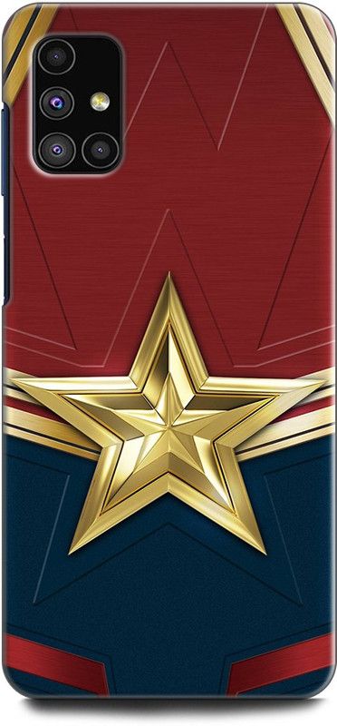 Afterglow Back Cover for SAMSUNG Galaxy M31s CAPTAIN MARVEL, MOVIE, MARVEL COMICS, SUPERHERO, AVENGERES  (Multicolor, Shock Proof, Pack of: 1)