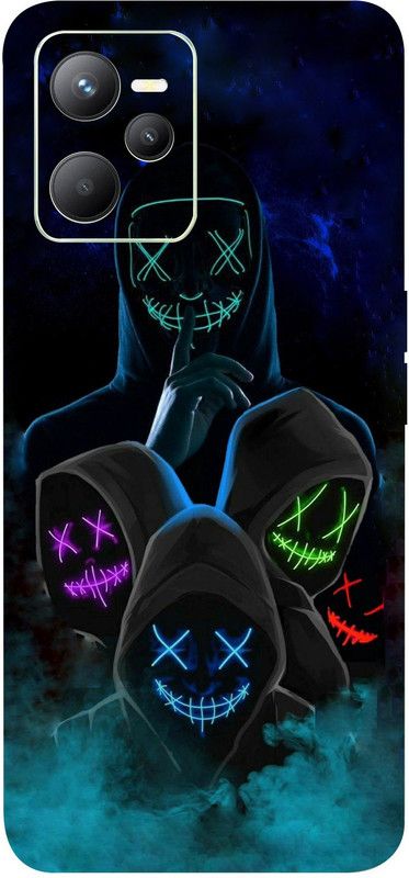 BugguSkin REALME C35, realme c35 Mobile Skin  (Ultra Super The Neon Mask Skin With High Matte Finish.)