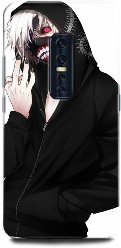 Afterglow Back Cover for Vivo V17 Pro TOKYO GHOUL, KENEKI, ANIME, GHOUL, SUPERPOWER, HEROS, SKULL, DARK  (Multicolor, Shock Proof, Pack of: 1)