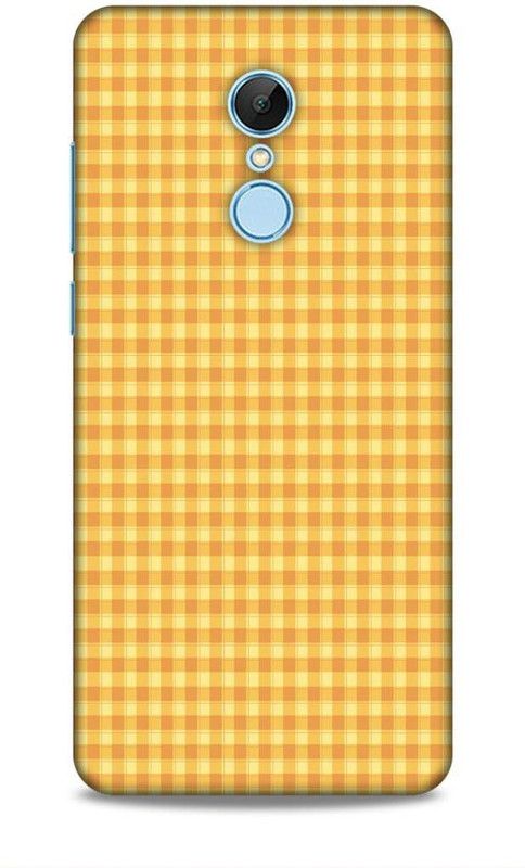 Keviv Back Cover for Mi Redmi 5  (Yellow, 3D Case, Pack of: 1)