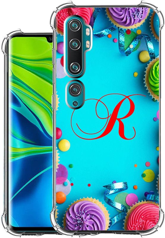 Case Club Back Cover for Xiaomi Mi Note 10  (Green, Shock Proof, Silicon)