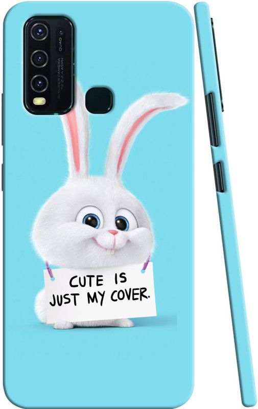 ADITI Designs Back Cover for Vivo Y30  (Multicolor, Dual Protection, Pack of: 1)