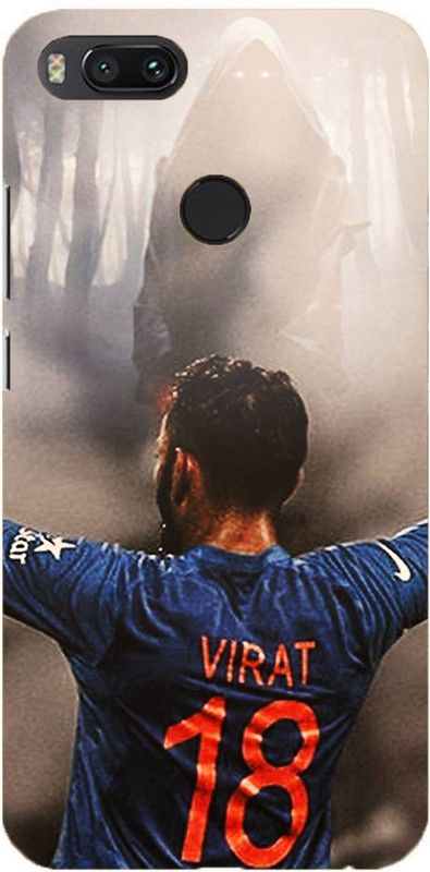 NDCOM Back Cover for MI A1 Virat Kohli Printed  (Multicolor, Hard Case, Pack of: 1)