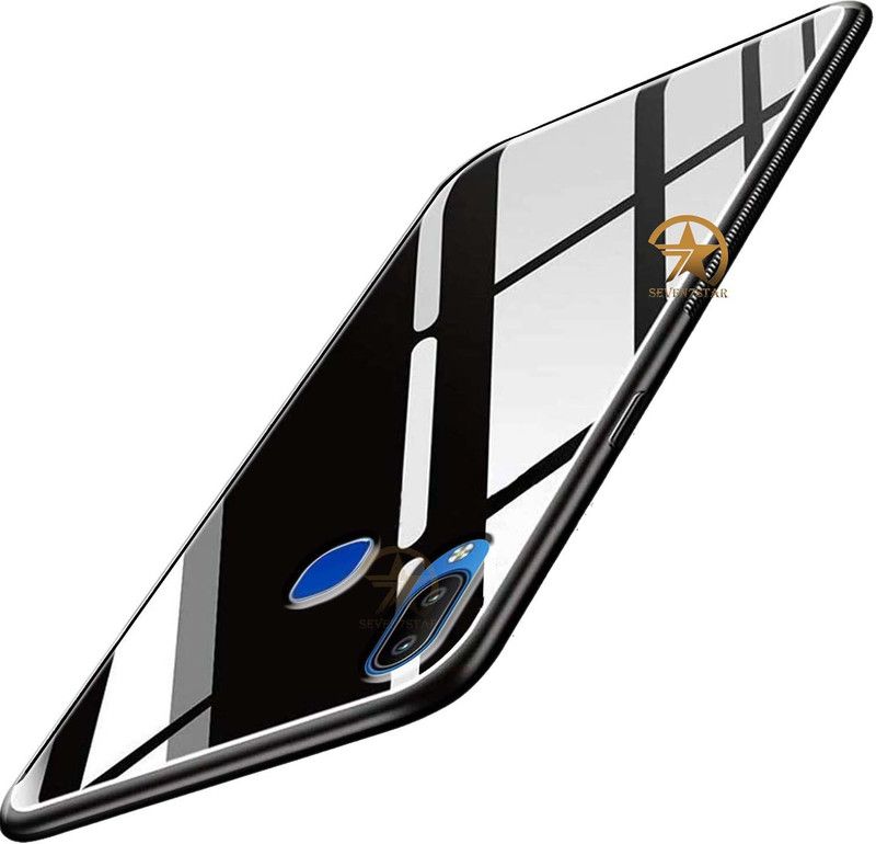 SEVEN7STAR Back Cover for Vivo Y93  (Black, Dual Protection, Pack of: 1)