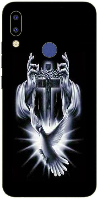 METOO Back Cover for Tecno id3k, Jesus Design Back Cover_Print_268  (Multicolor, Dual Protection, Silicon, Pack of: 1)