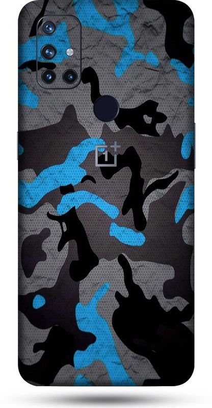 OggyBaba onle+nord n10 Mobile Skin  (Military Blue Camouflage Skin Matte Finish)
