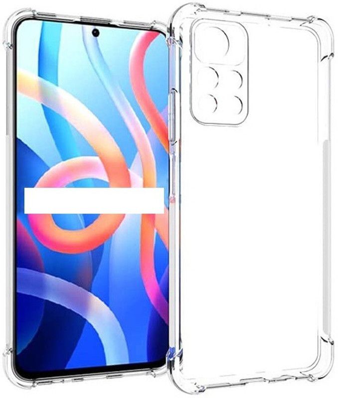 LIKEDESIGN Back Cover for REDMI Note 11T 5G  (Transparent, Grip Case, Silicon, Pack of: 1)