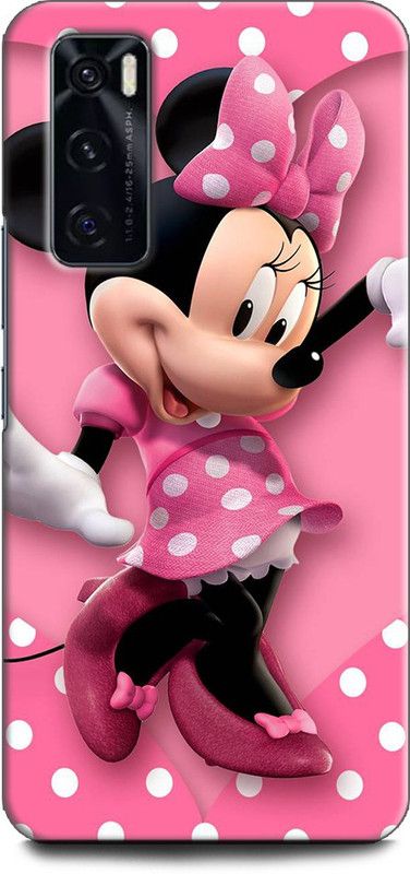 KEYCENT Back Cover for Vivo V20 SE, V2022 MICKEY MOUSE, ART, CARTOON, TEDDY, DOLL, ANIME  (Multicolor, Pack of: 1)