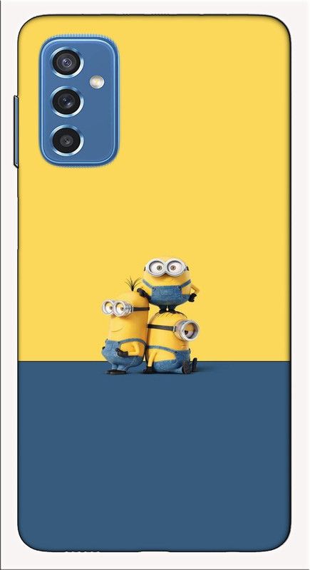 iprinto Back Cover for Samsung Galaxy M52 5G minions Back Cover  (Multicolor, Hard Case)