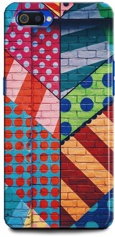 INTELLIZE Back Cover for Realme C2/RMX1945 patern,Printed  (Multicolor, Shock Proof, Pack of: 1)