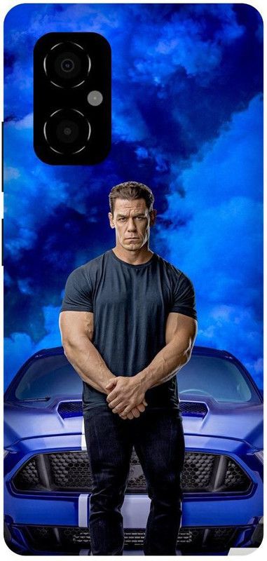 play fast Back Cover for POCO M4 5G, MZB0BRWIN, JOHN, CENA, FAST, AND, FURIOUS,9, POSTER  (Blue, Hard Case, Pack of: 1)