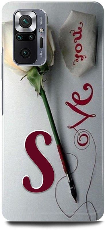 MP ARIES MOBILE COVER Back Cover for REDMI Note 10 Pro Max, S LOVES S NAME,S NAME, S LETTER, ALPHABET,S LOVE S NAME  (Multicolor, Hard Case, Pack of: 1)