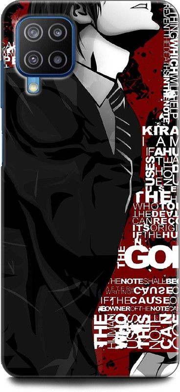 KEYCENT Back Cover for SAMSUNG Galaxy M12 DEATH NOTE, COMIC, DEATH STAR, ANIME  (Multicolor, Shock Proof, Pack of: 1)