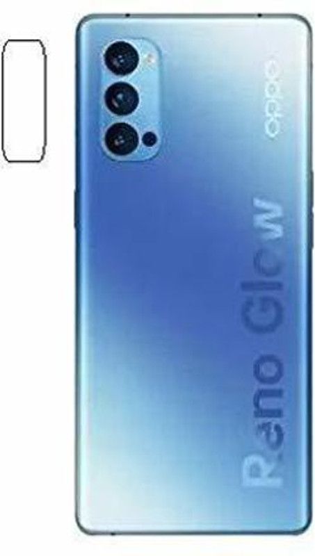 TecnoBot Camera Lens Protector for Gorilla O0riginal Back Camera Guard for Oppo Reno 4 Back Camera Glass BubbleFree 9H Protector [Better then Glass]  (Pack of 1)
