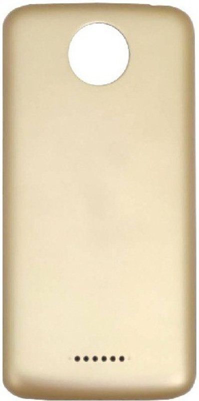 NICE Moto C Plus Back Panel  (Gold)