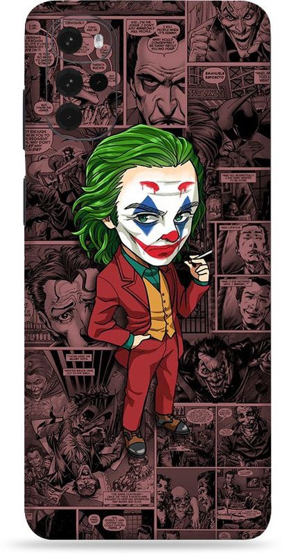 OggyBaba Motorola Moto G22, Joker Comic Mobile Skin  (Multicolor)