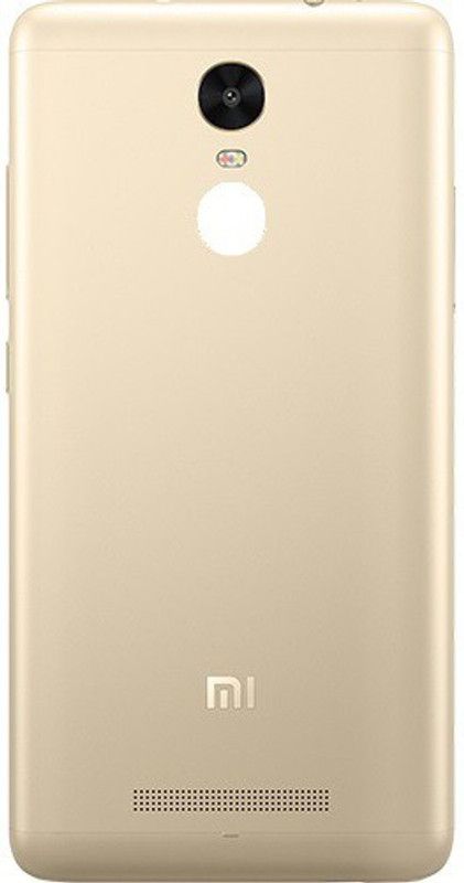 Sandreezz Xiaomi Redmi Note 3 Back Panel  (Gold)
