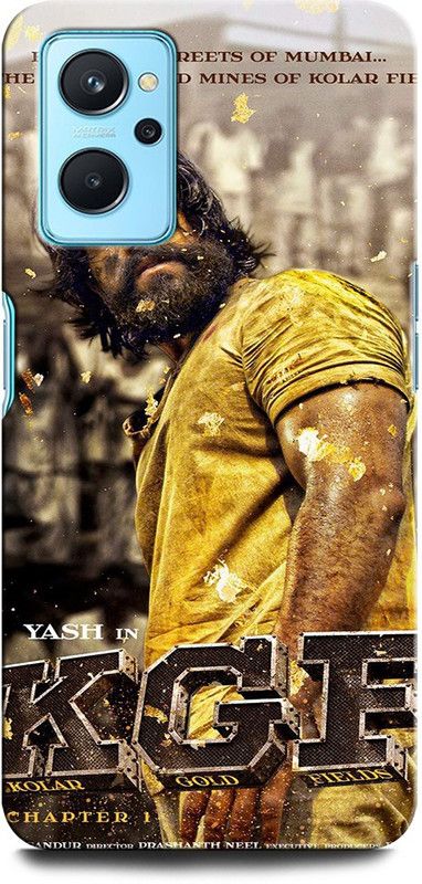 ORBIQE Back Cover for OPPO A96 YASH, KGF, ROCKING STAR, TAMIL HERO, TELUGU STAR, KGF2  (Multicolor, Hard Case, Pack of: 1)