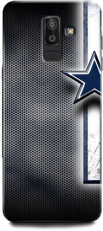 Afterglow Back Cover for SAMSUNG Galaxy J8 COWBOYS, DALLAS, STAR, STAR LOGO  (Multicolor, Shock Proof, Pack of: 1)