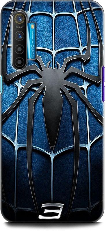 KEYCENT Back Cover for Realme XT, RMX1921 SPIDERMAN, LOGO, SPIDERMAN MASK, SING, AVENGER, MARVEL, SUPERHERO  (Multicolor, Pack of: 1)