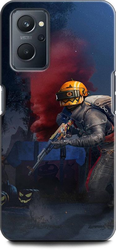 KEYCENT Back Cover for OPPO A96, CPH2333 PUBG, GAME, BATTLEGROUNDS  (Multicolor, Shock Proof, Pack of: 1)