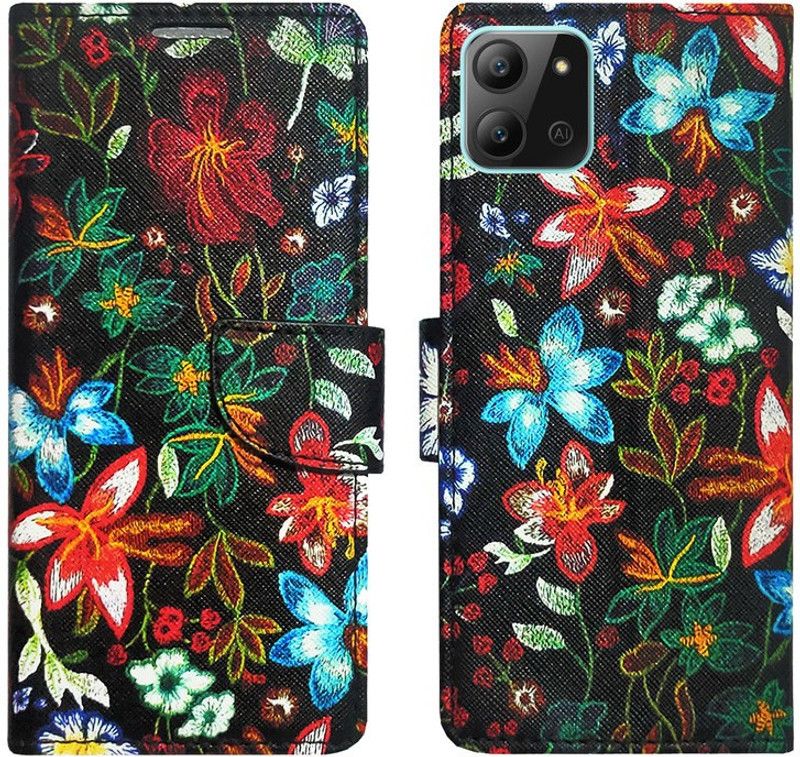 AD Enterprises Flip Cover for Infinix Hot 11 2022 in High Quality Material  (Black, Magnetic Case, Pack of: 1)