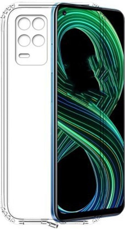 Nrn kart Back Cover for Realme 8 5G  (Transparent, Dual Protection, Pack of: 1)