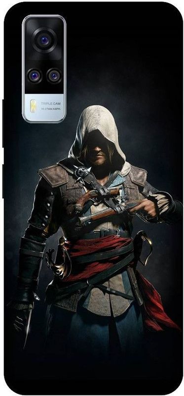 URCHIN Back Cover for Vivo Y51 Assassins creed, Assassin creed game, warrior, Game  (Multicolor, Shock Proof, Pack of: 1)