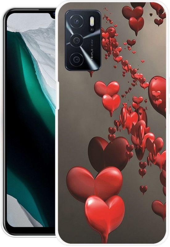 Vaultart Back Cover for Oppo A55 4G  (Multicolor, Dual Protection, Silicon, Pack of: 1)